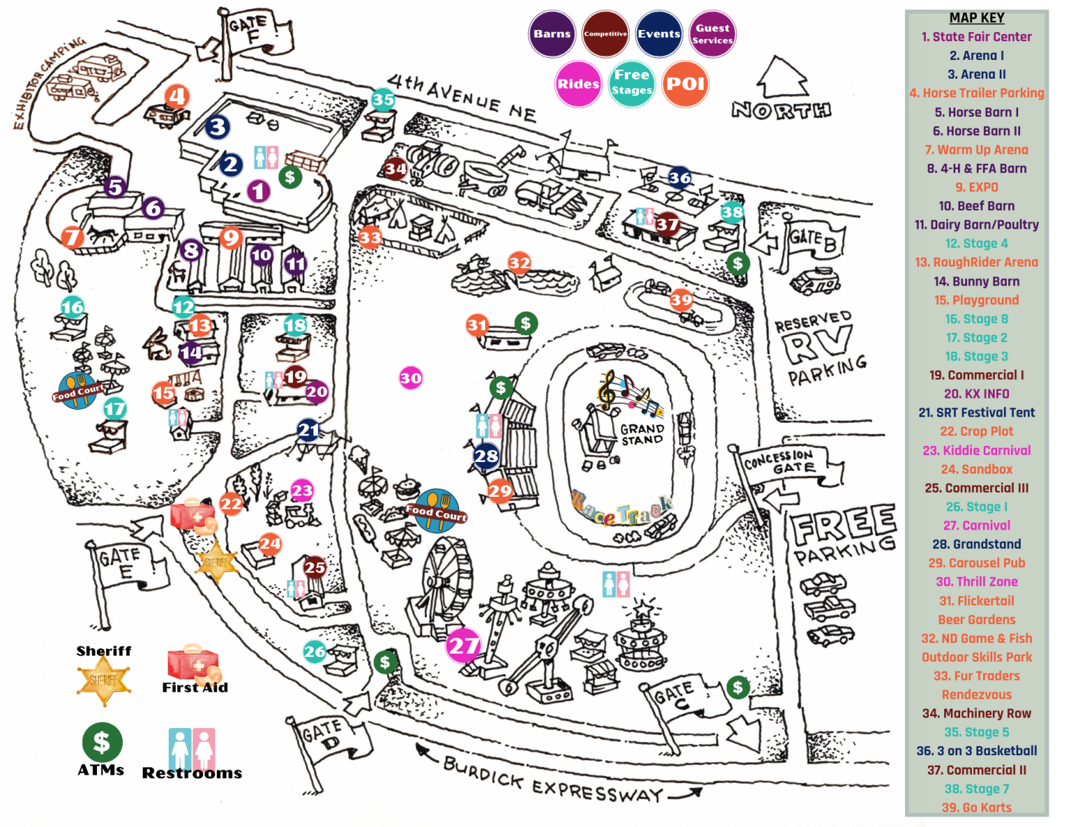 Daily Schedules North Dakota State Fair