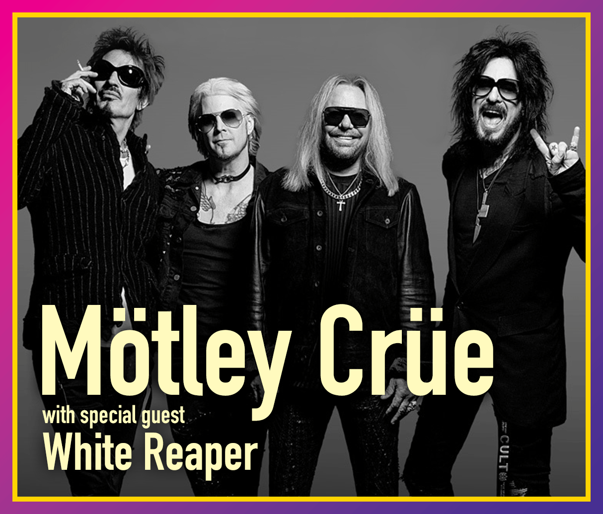 Mötley Crüe with special guest White Reaper