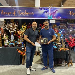 2024 Indoor 1st Place Exhibitor - House of Kashmir